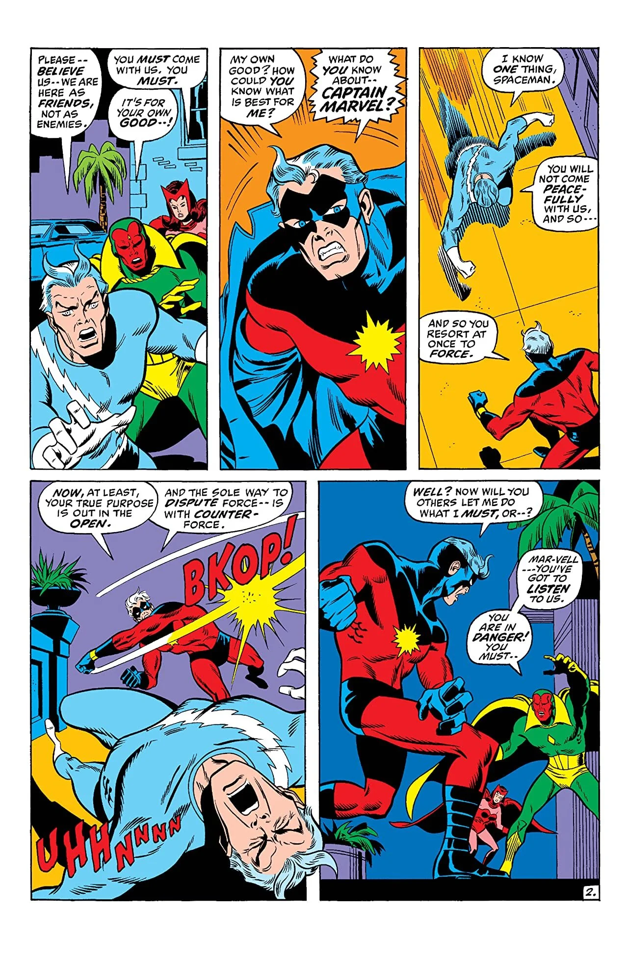 Classic Comic of the Week: AVENGERS - KREE/SKRULL WAR, a high